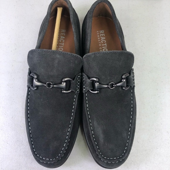 Kenneth Cole Reaction Gray Crespo Loafer Shoes Size 7 - Picture 5 of 8